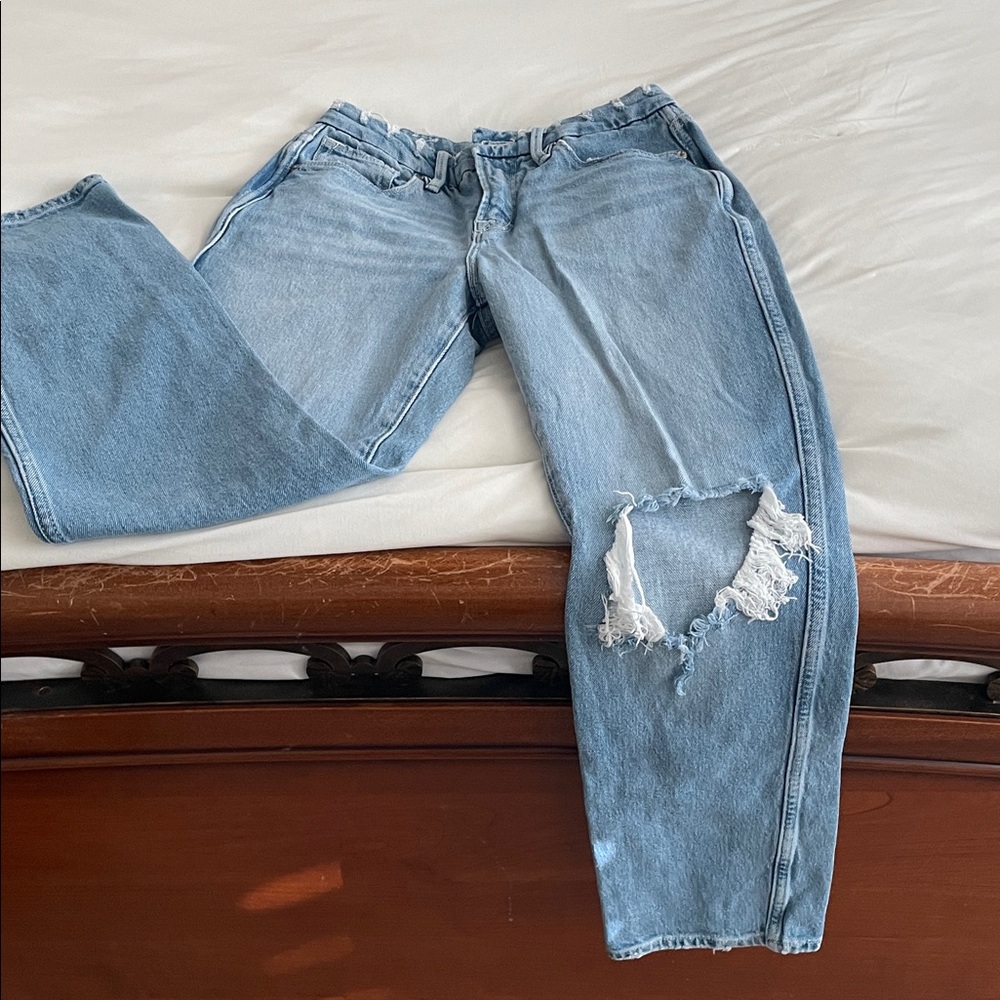 Good American Light Blue Denim Jeans